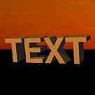 Text icon